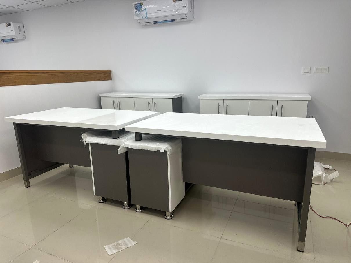 Boardroom table and chairs manufactured by ABA Wood