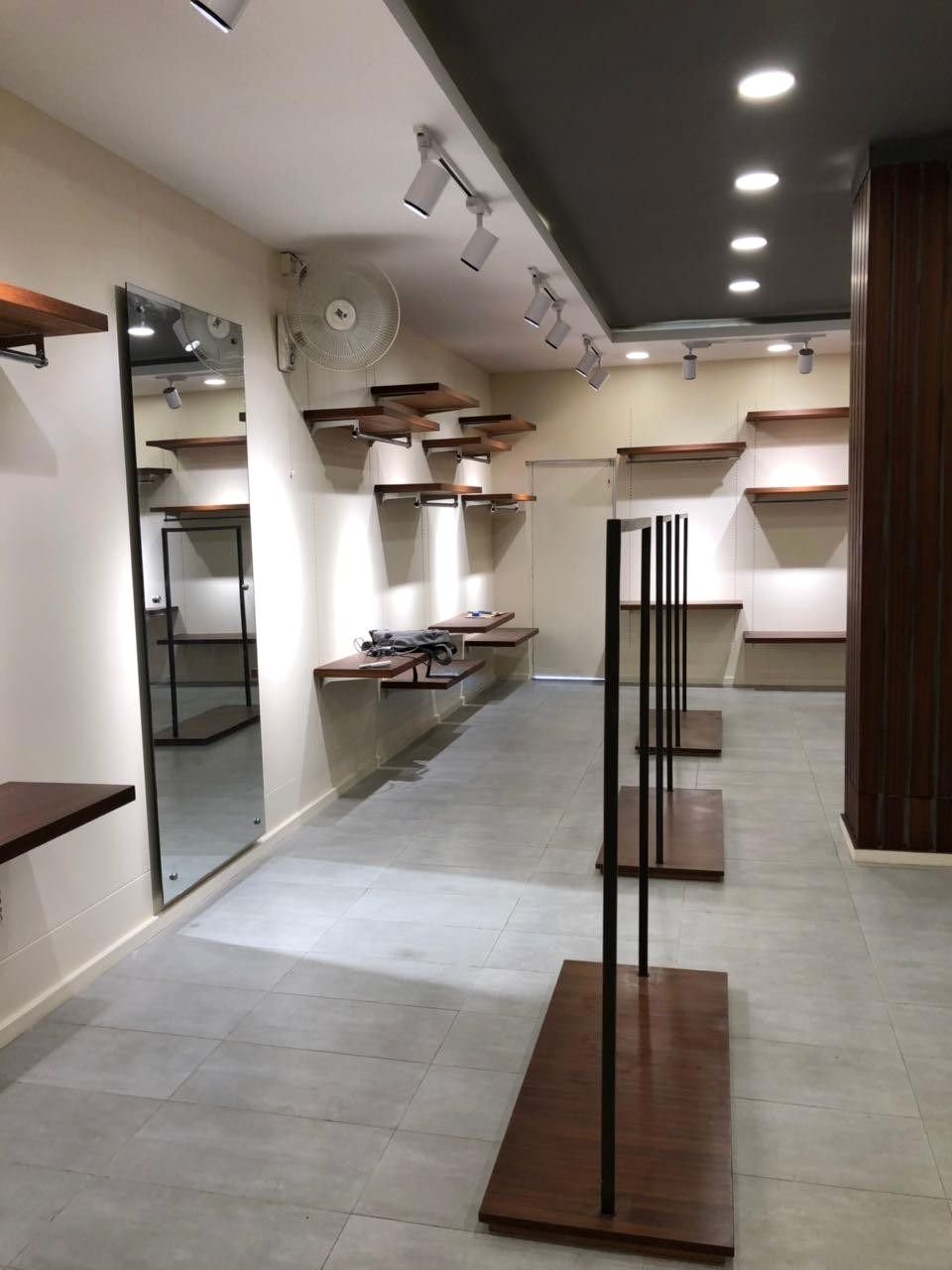 Luxury retail display area